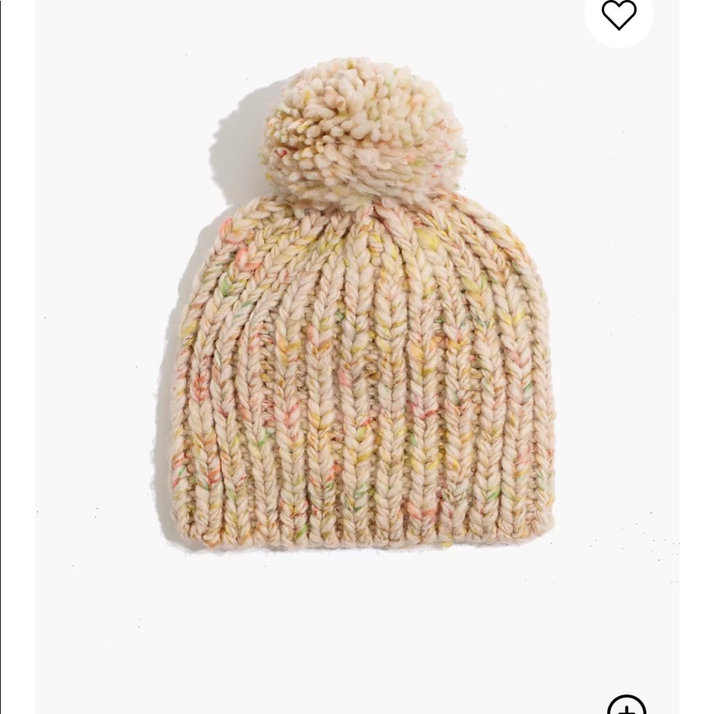 Madewell Chunky Pom Pom Beanie